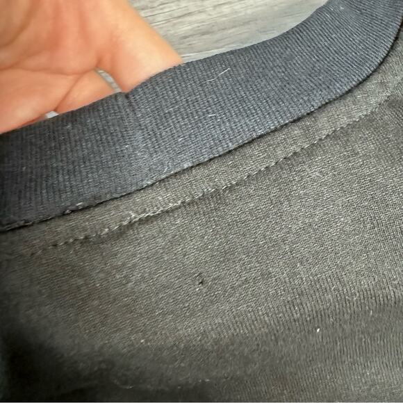 Vintage 80s Fritzi Woman Colorblock Geometric Tee Shirt 2X Plus Size Reto - Picture 2 of 4